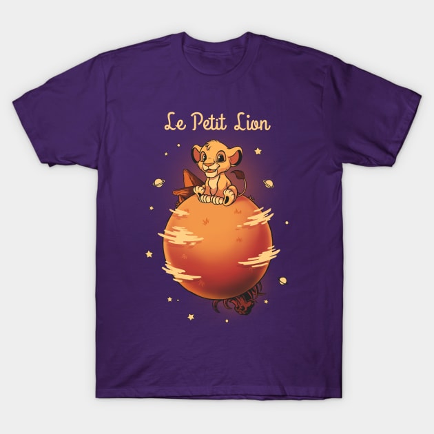 Le petit lion - Cute Kitty - Planet Crossover T-Shirt by BlancaVidal